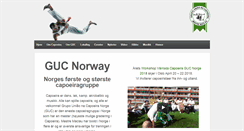 Desktop Screenshot of guc.no
