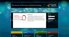 Desktop Screenshot of pbt.guc.edu.eg